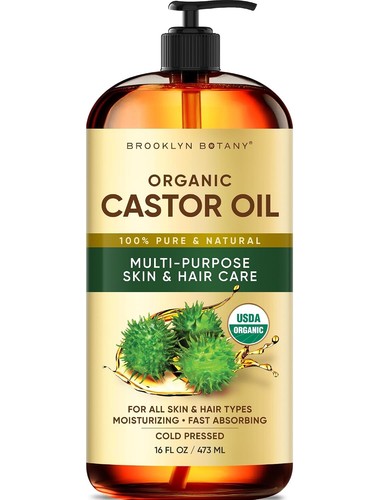 Premium organic castor - castor, oil