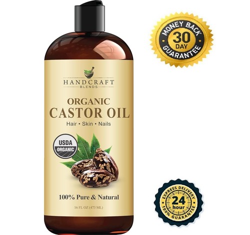 Premium organic castor oil - organic,