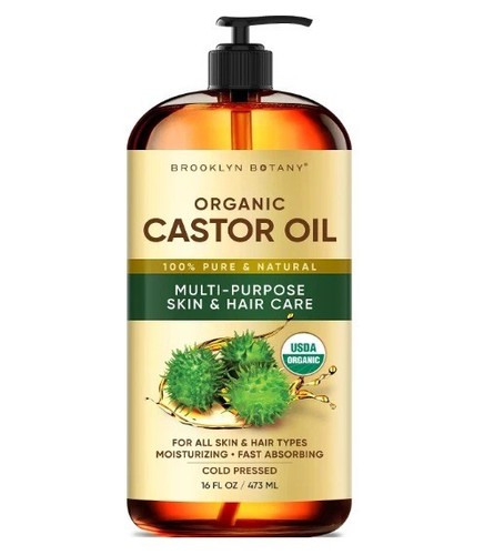 Premium organic castor - castor, oil